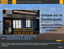 Tablet Screenshot of dunkerque-immo.com
